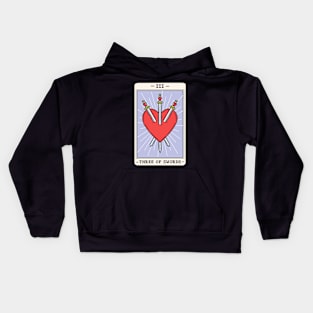 Three of swords Kids Hoodie